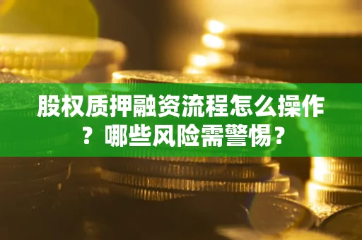 济南股权质押融资流程怎么操作？哪些风险需警惕？