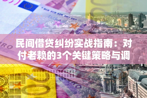 济南民间借贷纠纷实战指南：对付老赖的3个关键策略与调解盲区解析