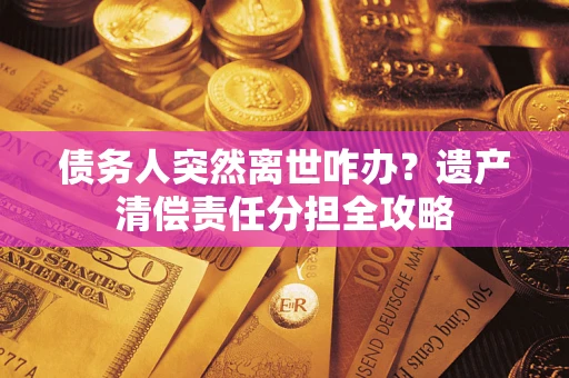 济南债务人突然离世咋办？遗产清偿责任分担全攻略