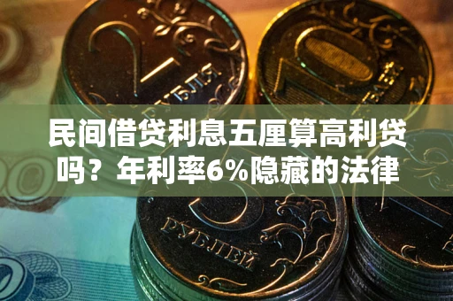 济南民间借贷利息五厘算高利贷吗？年利率6%隐藏的法律风险全解析