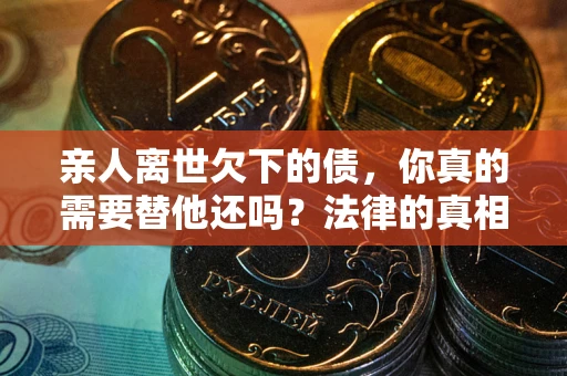 济南亲人离世欠下的债，你真的需要替他还吗？法律的真相或许与你想的不一样